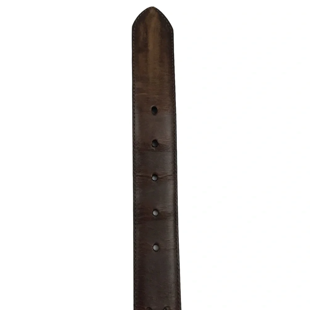 Columbia Leather Braided Belt